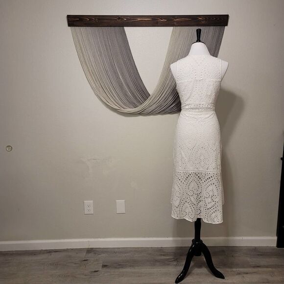 NSR Keyhole Lace High Low Dress Sz M - Picture 3 of 5